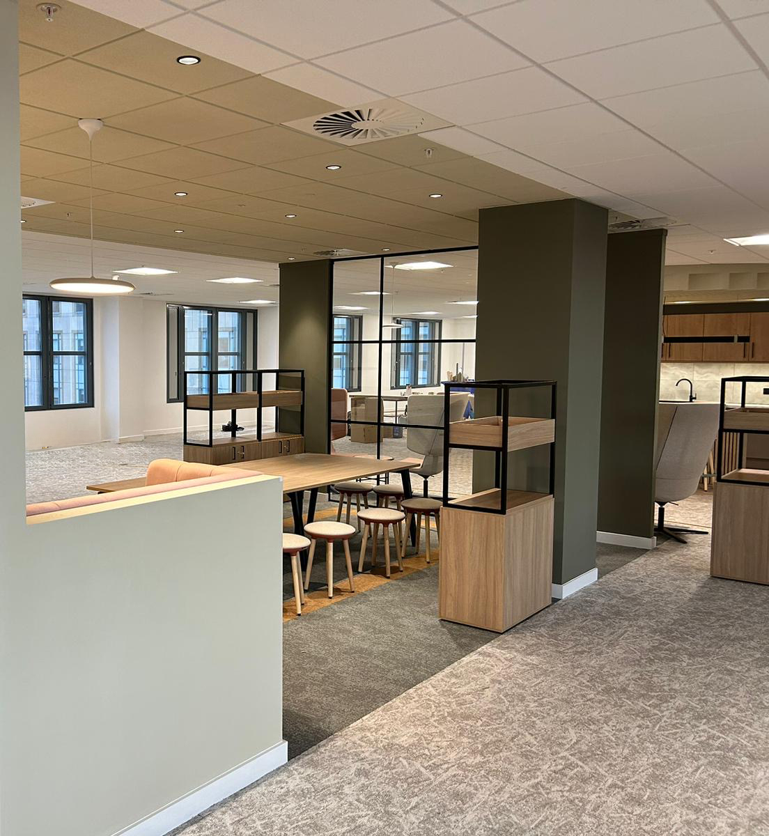 MEP Fitout Office Space Hammersmith, Floorplan.