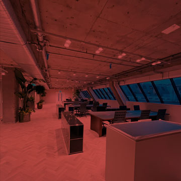 Cat B fitout for desirable office space located on the prestigious Strand in central London.